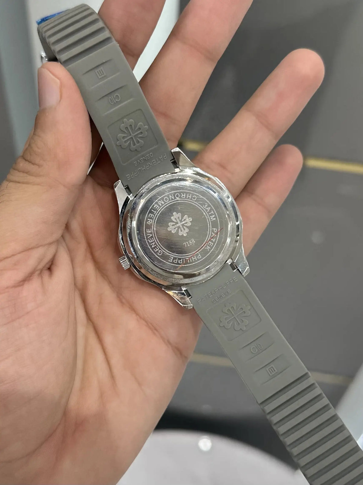 Patek Aquanaut Grey Diamond Premium Watch