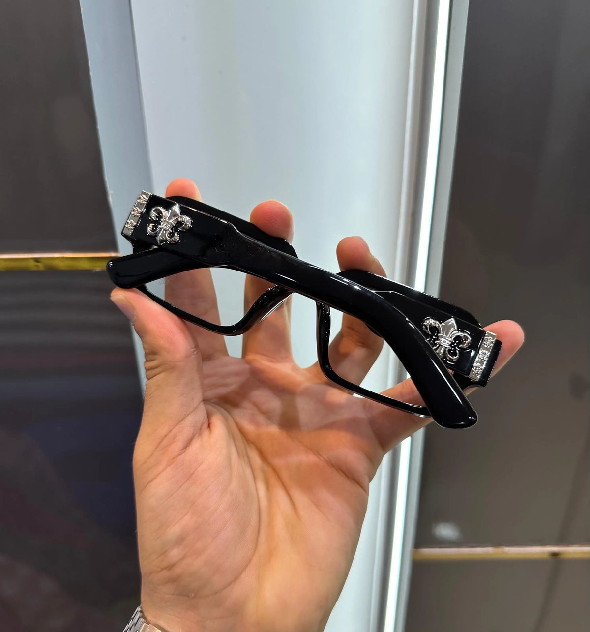 Chrome Hearts Black Premium Glasses 8232