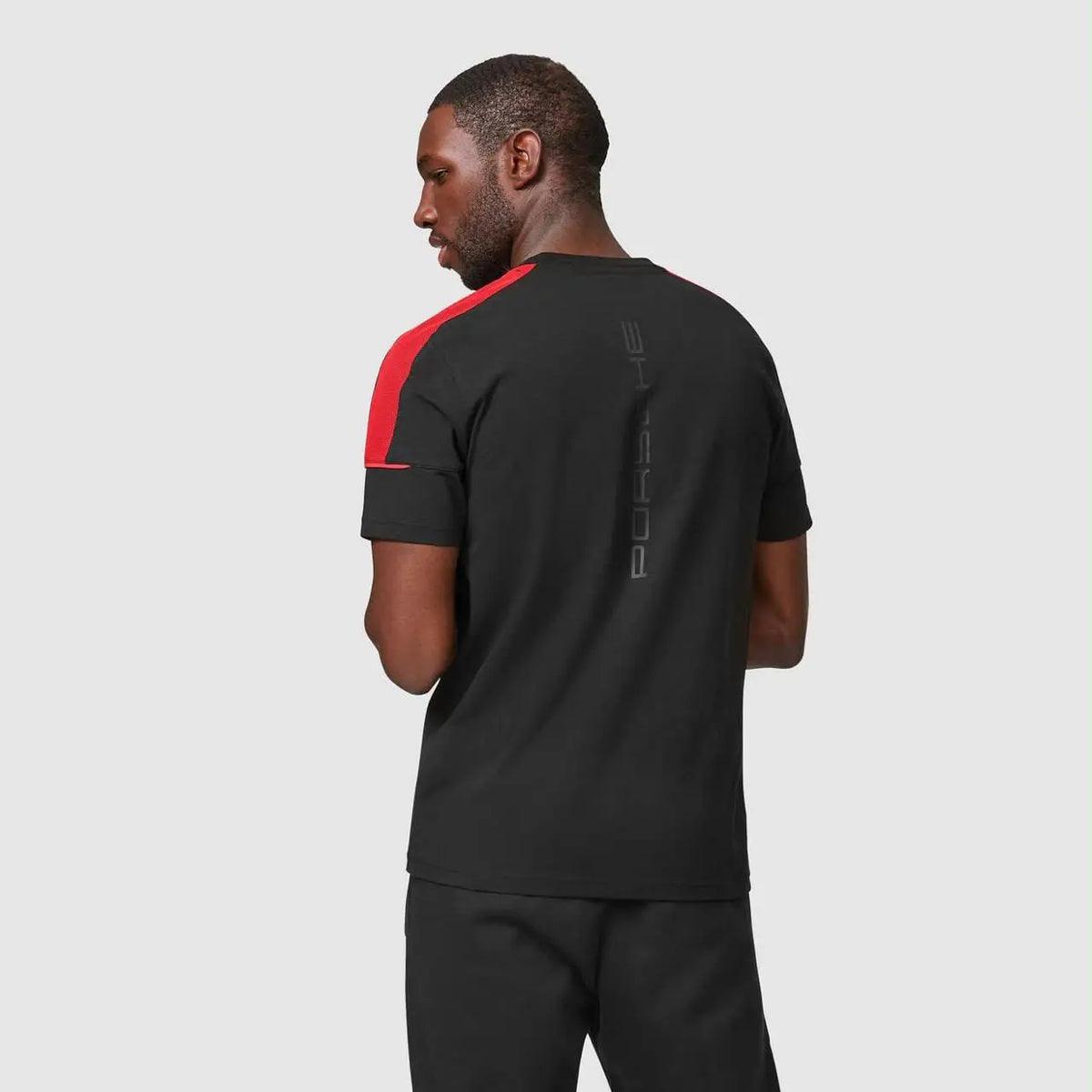 Hugo Bos s X Porsche Black Logo Work Premium Polo T-shirt
