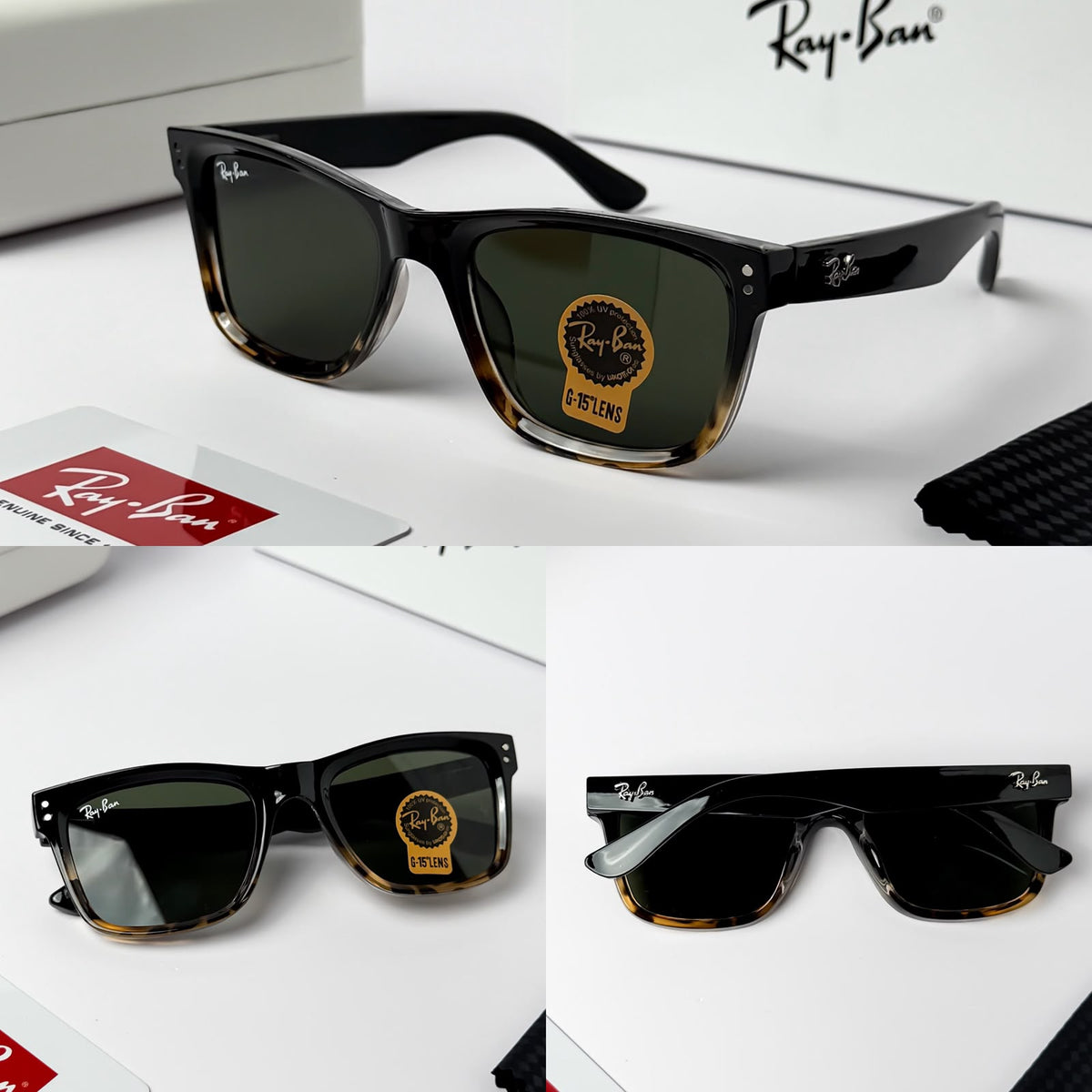 Raybann 0502 Black tiger