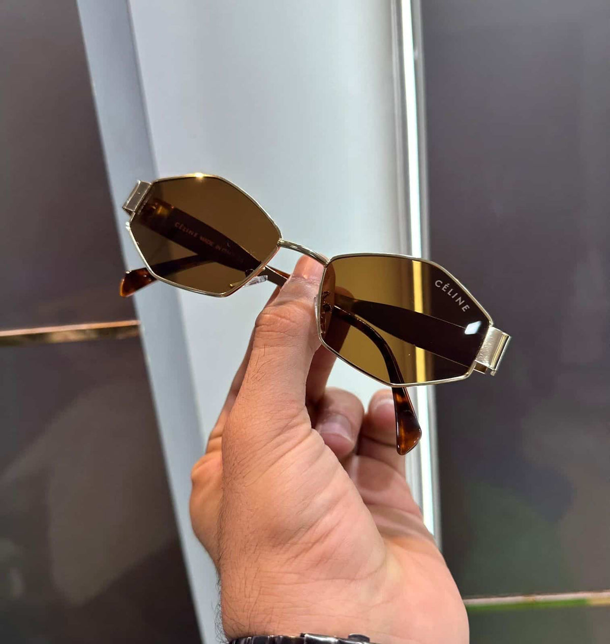 Celin e Gold Brown Tiger Premium Shade 598
