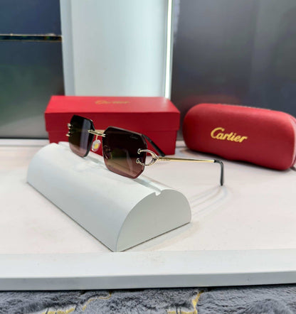Cartie r Gold Brown Shade Aujla Edition Premium Shade 2649