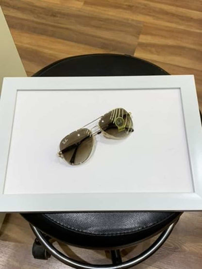 rayban 3517 brown shaded