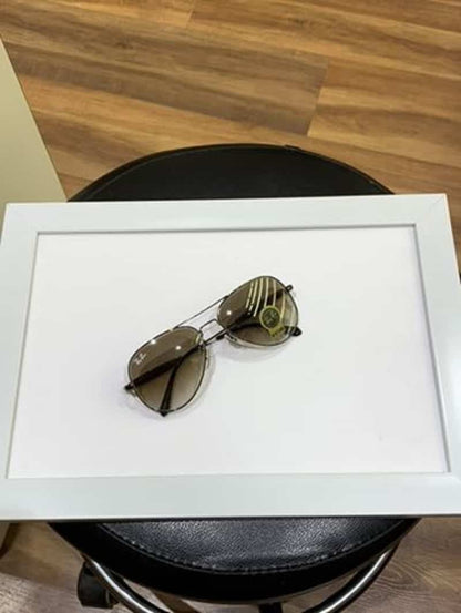 rayban 3517 brown shaded