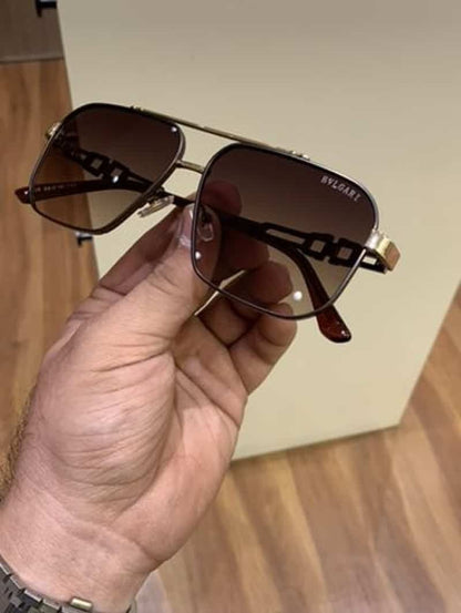 BVLGARI 205 gold brown