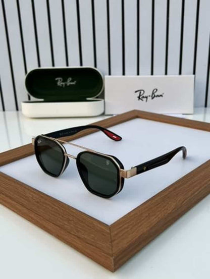 rayban 3160 gold green
