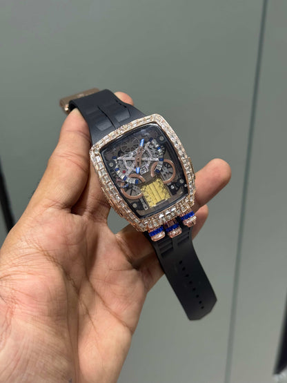 Jacob & Co. Bugatt i Copper Black Tourbillon Premium Quartz Watch