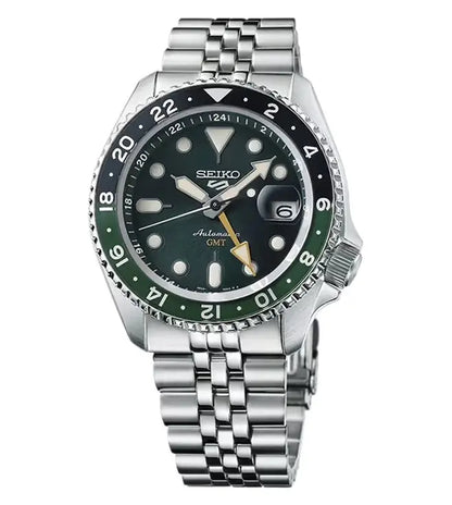 Seik o Sports Bi-Colour Green Premium Watch