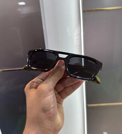 Gucci Logo Stick Black Premium Shades 4951
