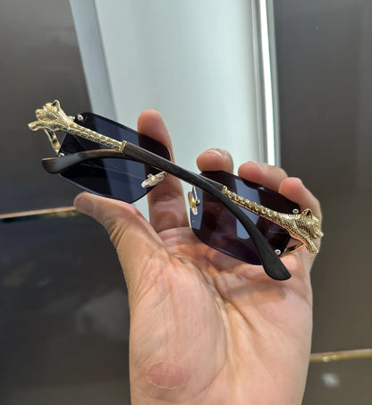 Cartie r Gold Black Jaguar Premium Shades 003