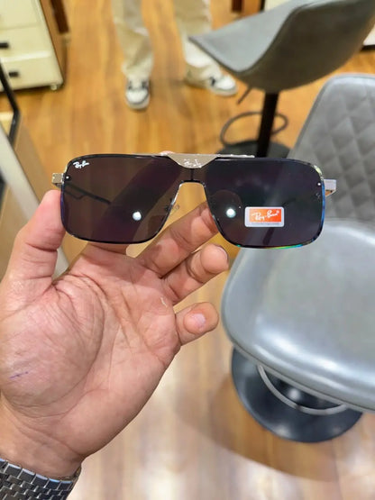 Rayban 24026 silver black