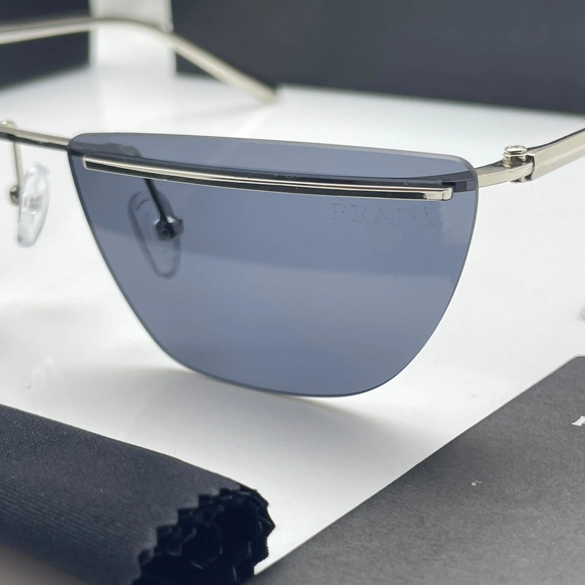 prada 2236 silver black
