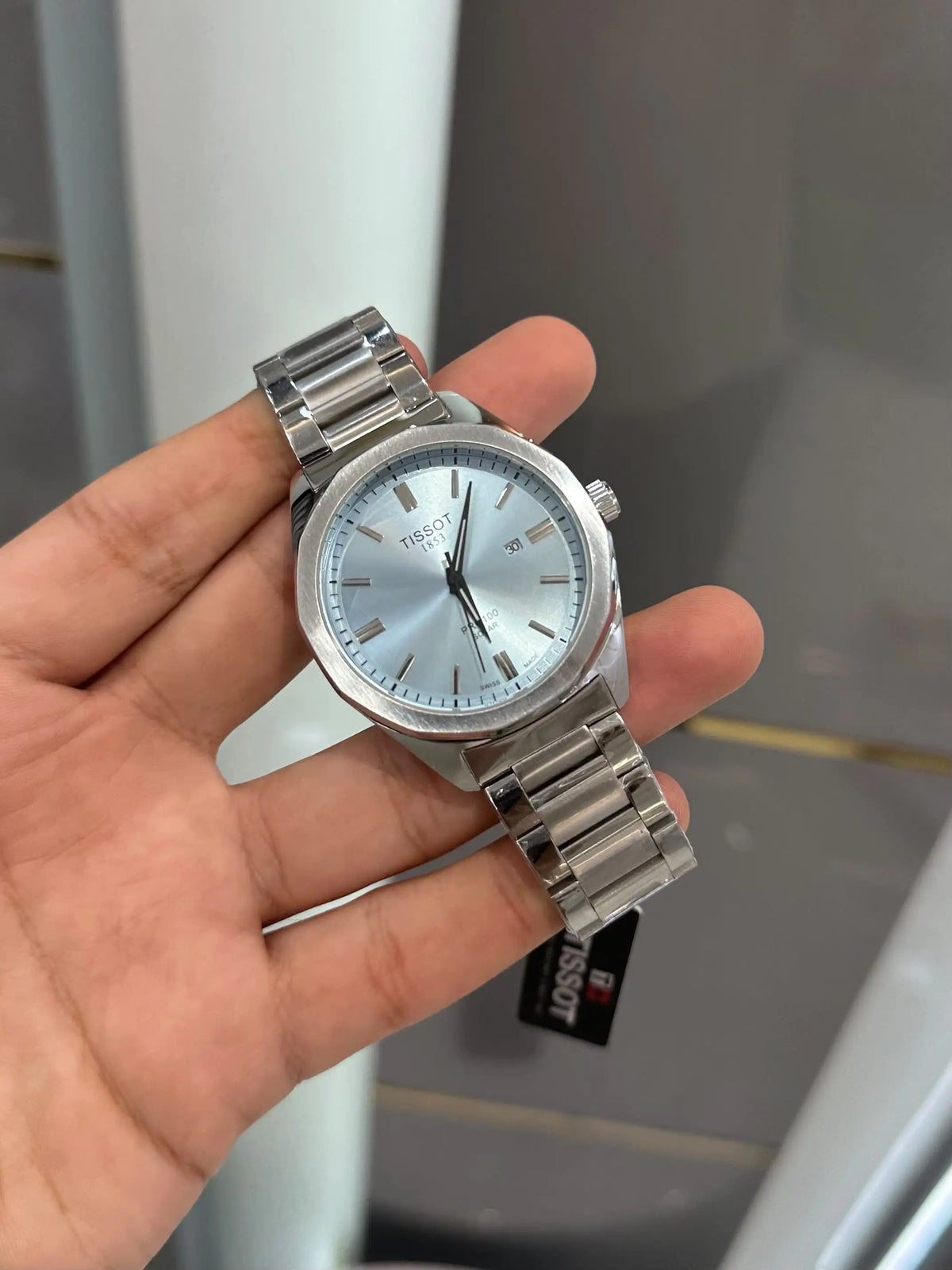 Tisso t PRC100 Silver Tiffany Premium Watch