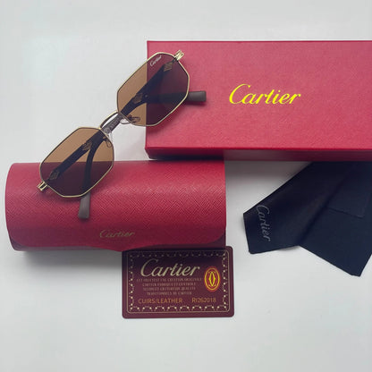 Cartier 8171 gold brown