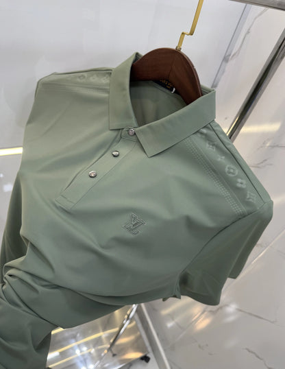 Loui s Vuitto n Green Luxury Polo T-shirt