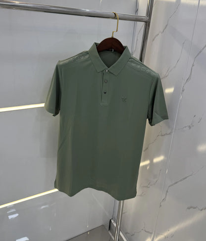 Loui s Vuitto n Green Luxury Polo T-shirt