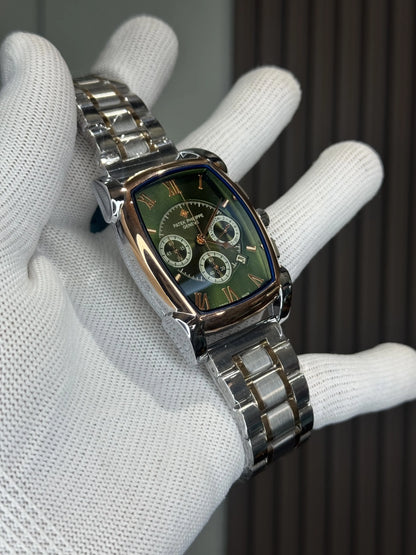 Patek Philipp e Chronograph Dual Tone Green Premium Watch