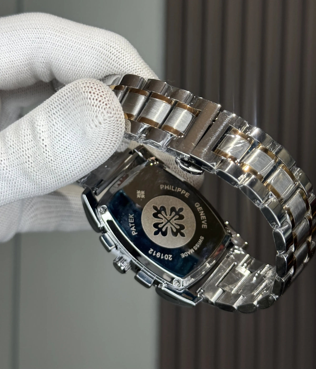 Patek Philipp e Chronograph Dual Tone Green Premium Watch