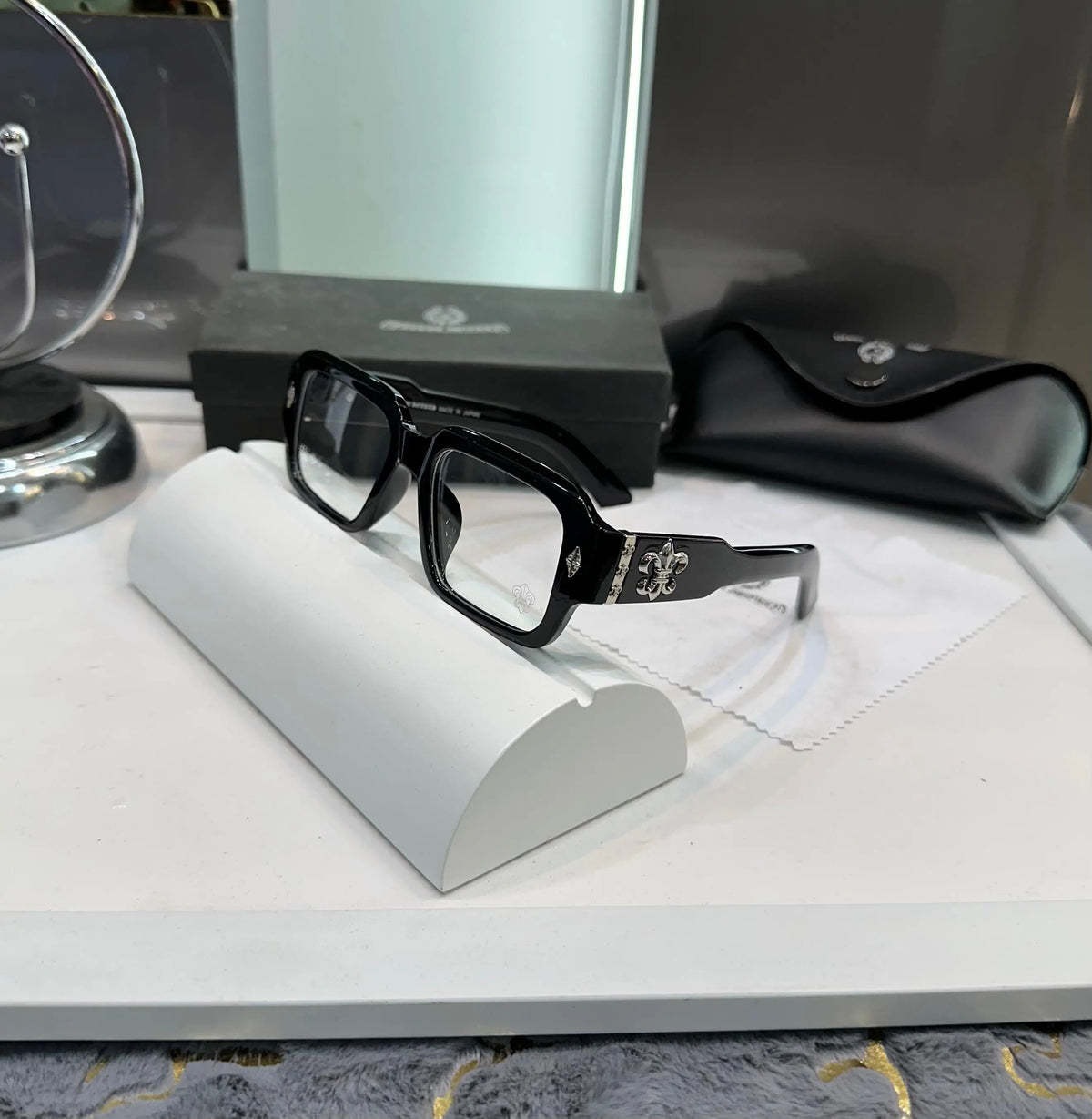 Chrome Hearts Black Premium Glasses 8232