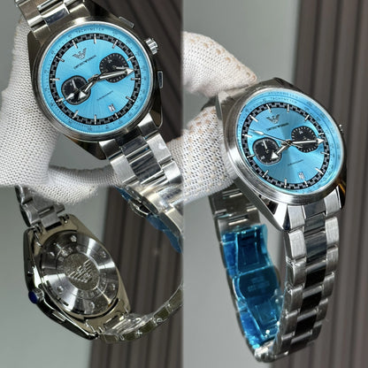 Emporio Arman i Racer Tiffany Blue Premium Chronograph Watch
