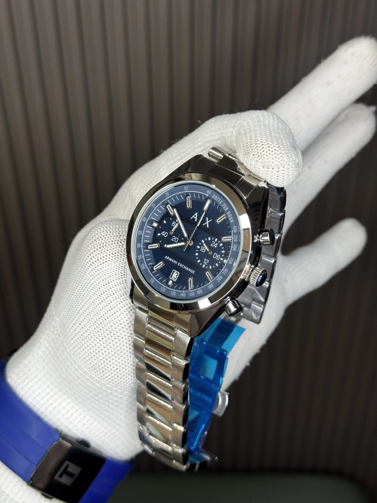 Arman i Exchange Silver Blue 2862 Chronograph