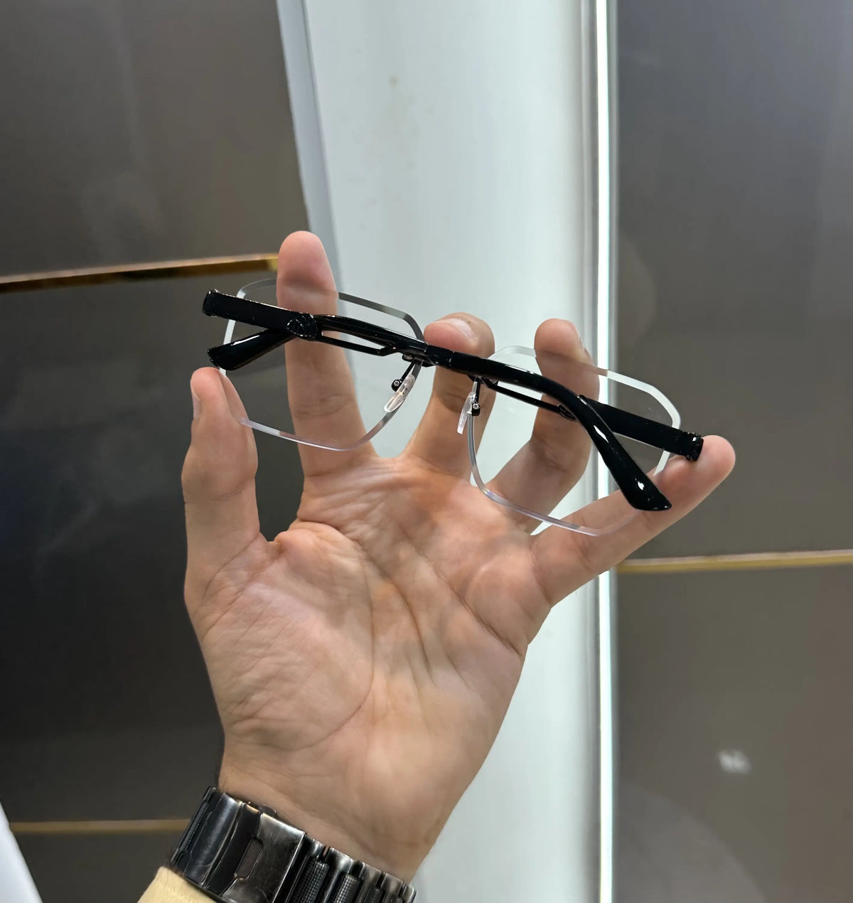 Maybach Black Premium Glasses Z27
