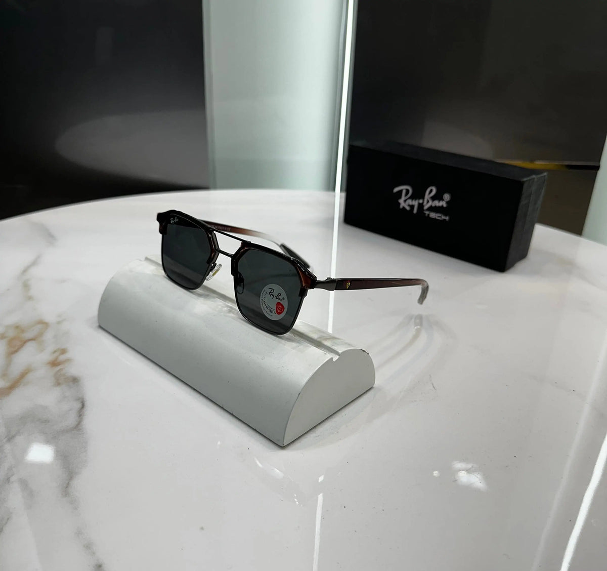 RayBan Ice Brown Premium Shades 04