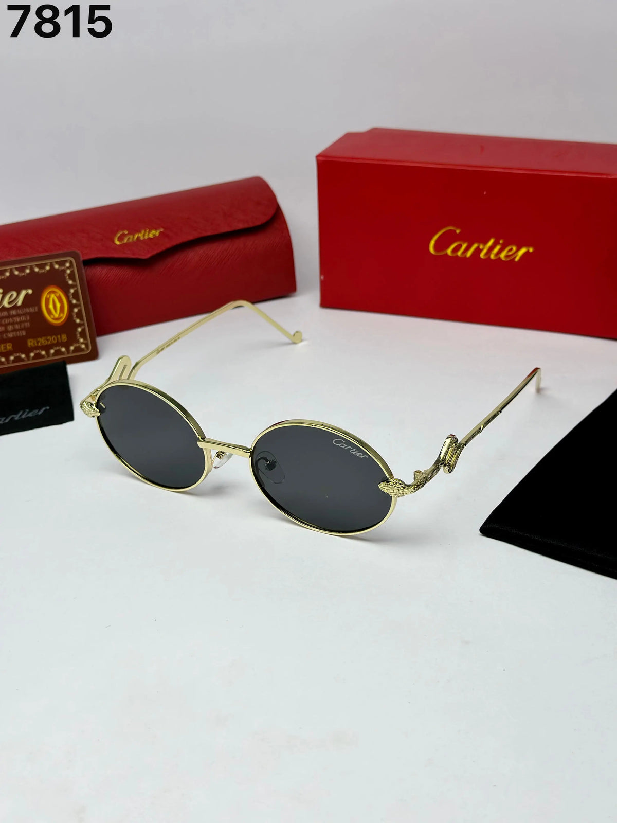 Cartier 7815 Gold Black 