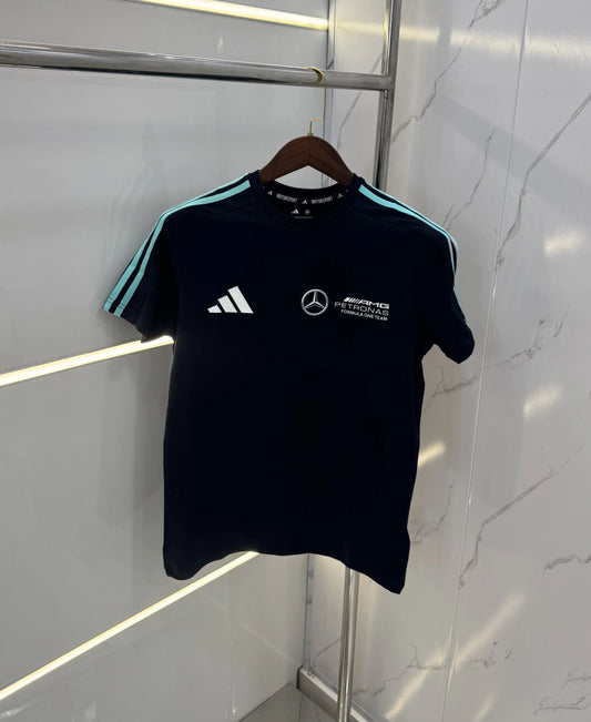 Adida s X Mercedes Navy Blue Premium T-shirt