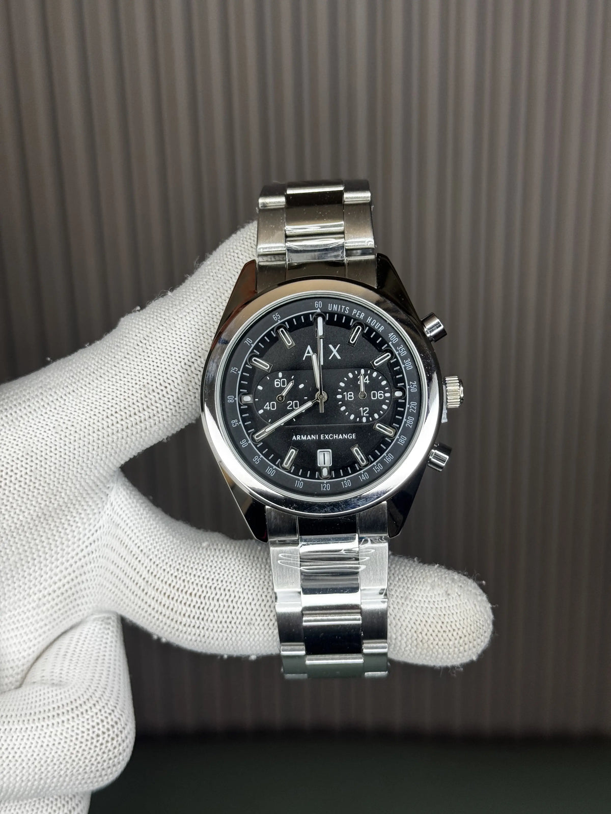 Arman i Exchange Silver Black 2862 Chronograph