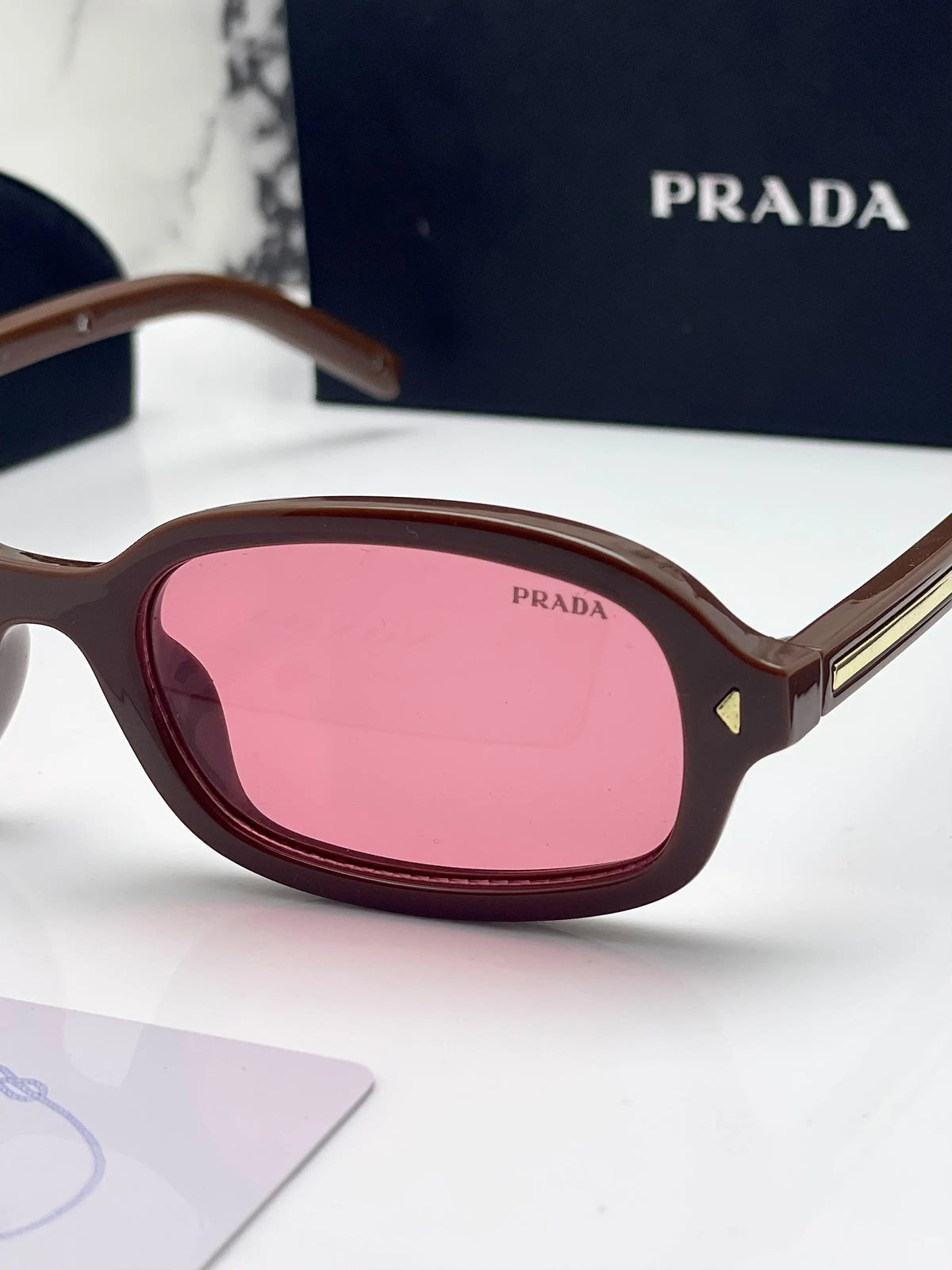 Prada 345 Brown pink