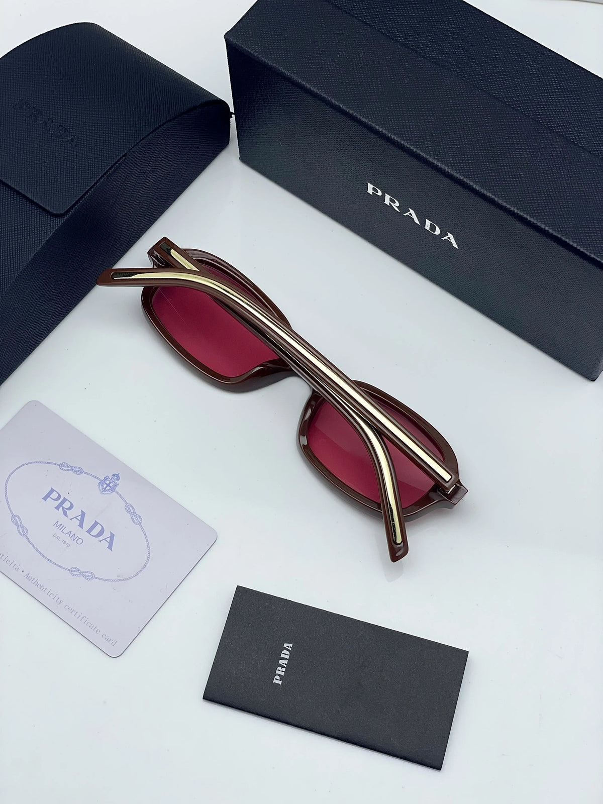 Prada 345 Brown pink