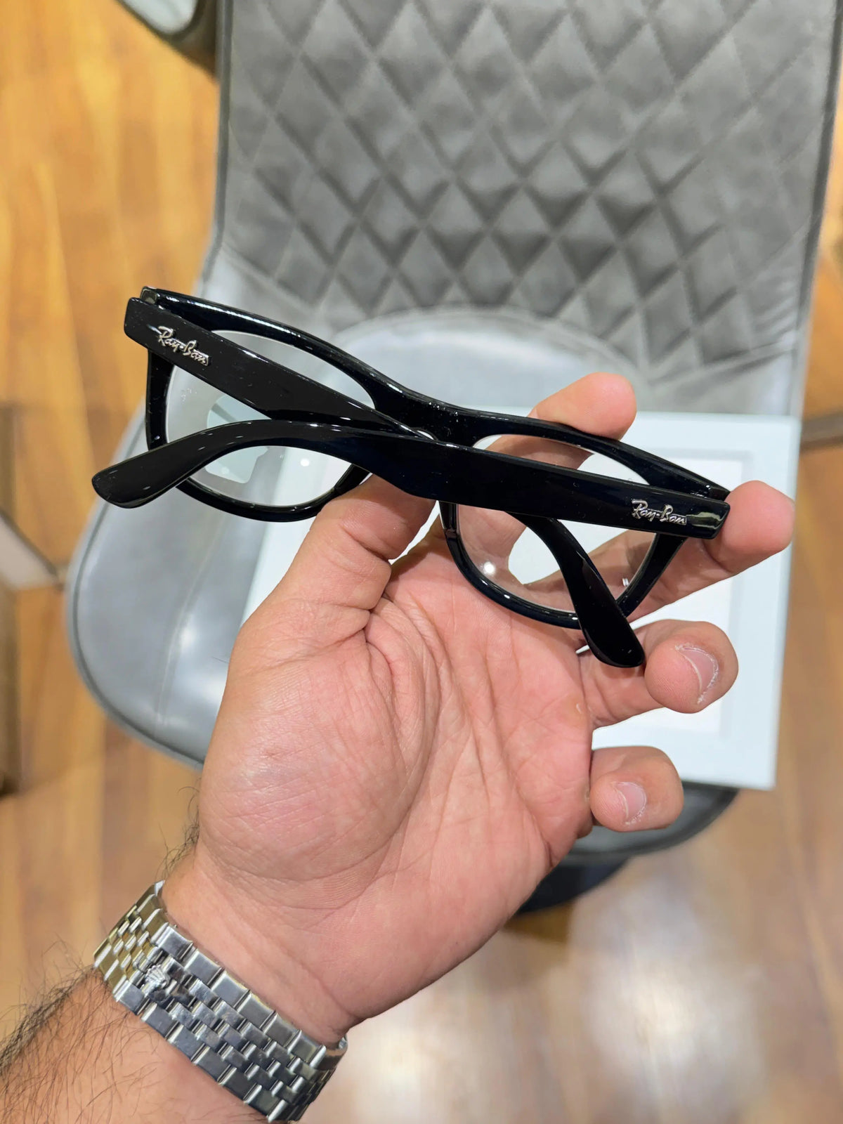 RayBann Black Premium Frame