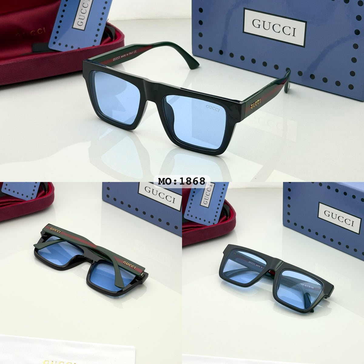 Guccii 1868 Green Blue