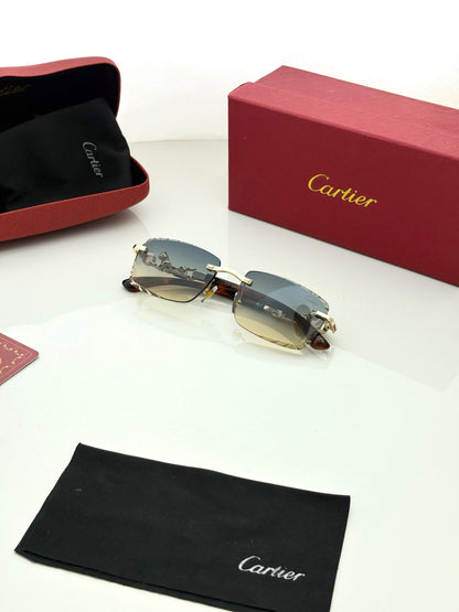 Cartierr 2620 Frameless Gold
