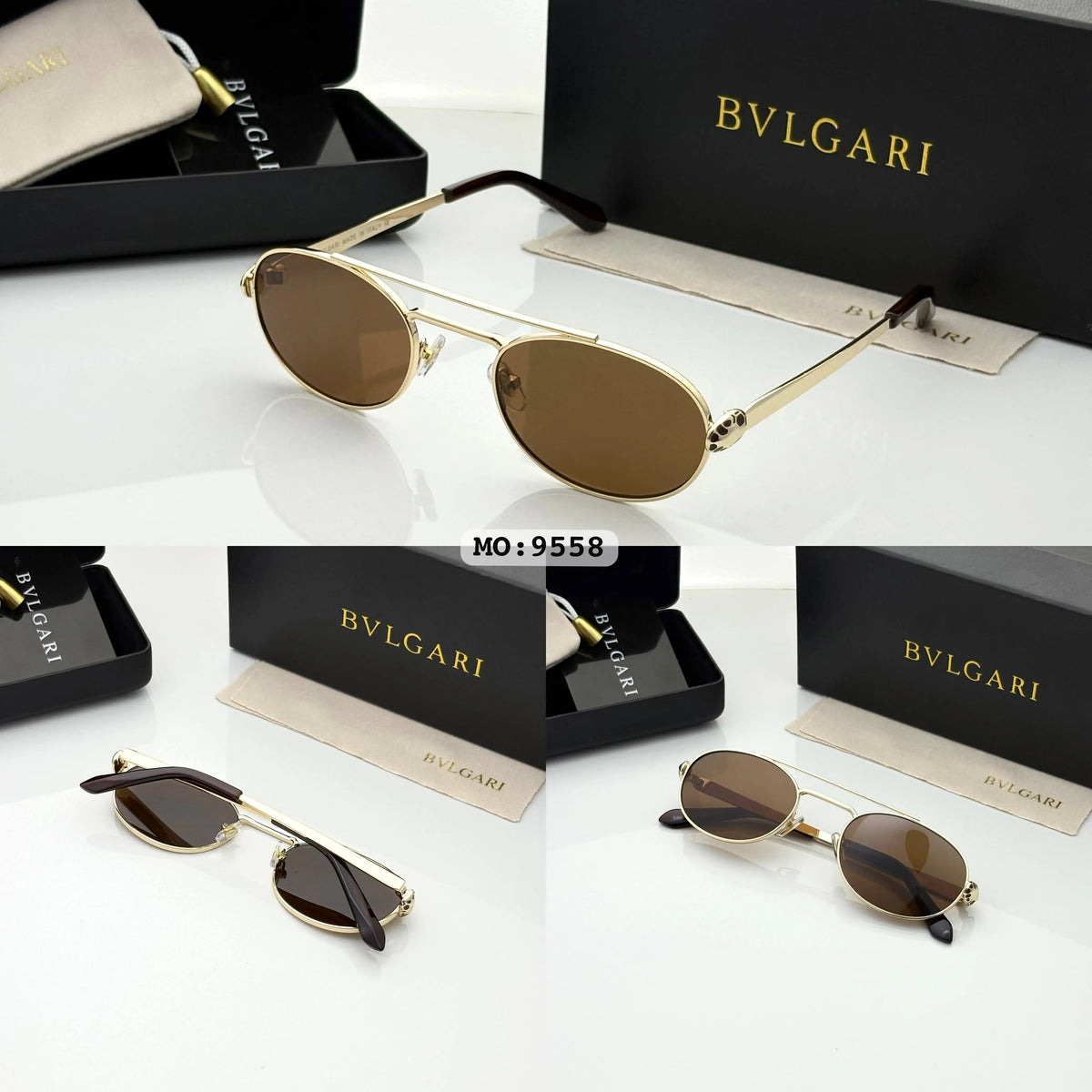 Bvlgarii 9558 Gold Brown