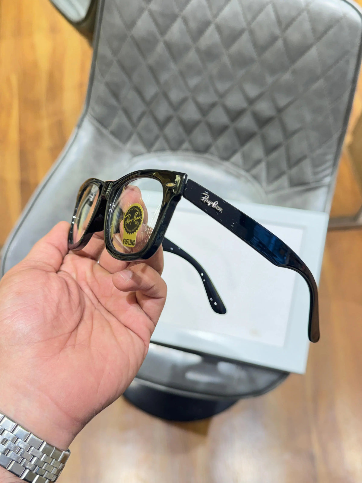 RayBann Black Premium Frame