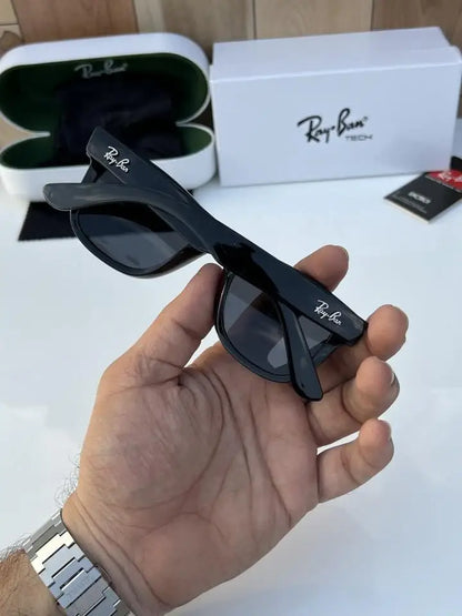 Raybann 0502 Glossy black (Reverse Model)