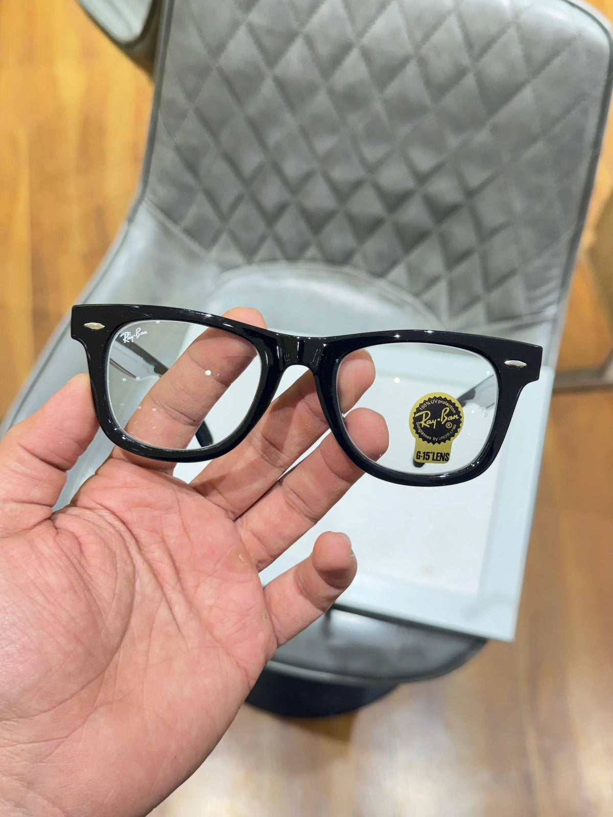 RayBann Black Premium Frame