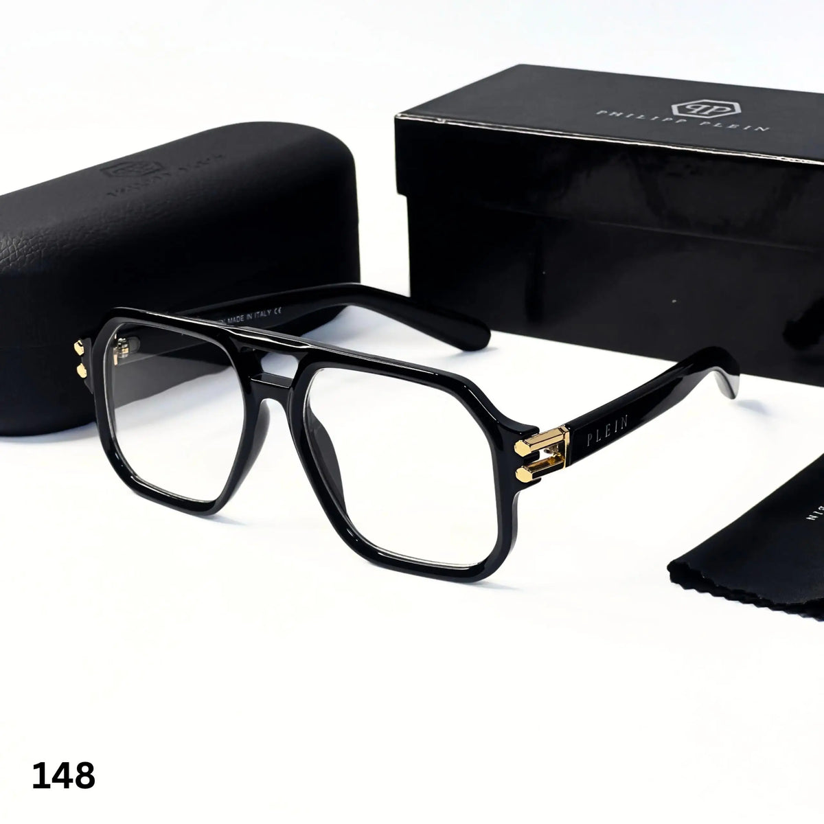 Philippe Plein Frame 184 Black