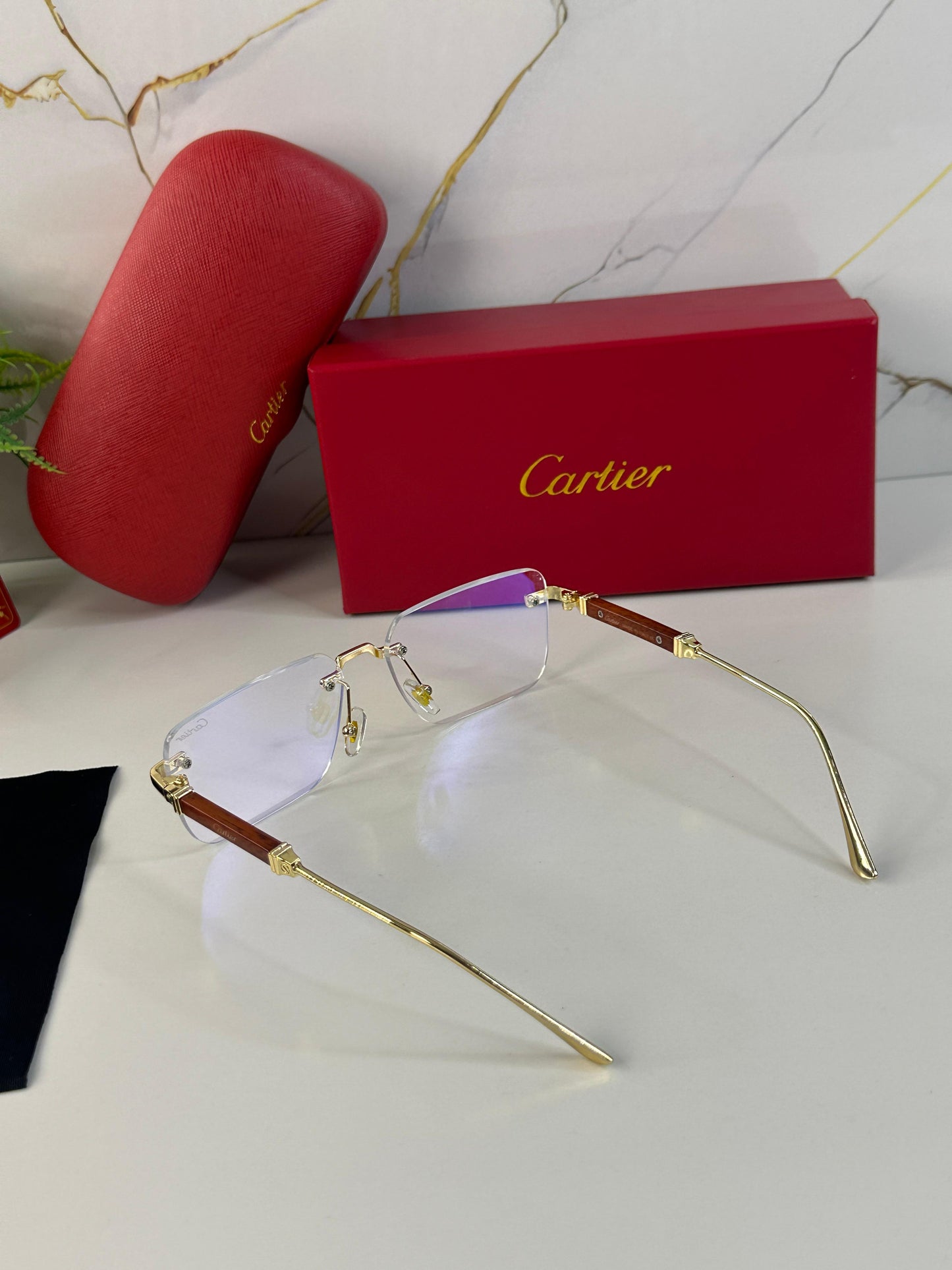 CARTIERR 3031 Gold Frameless (Exclusive)