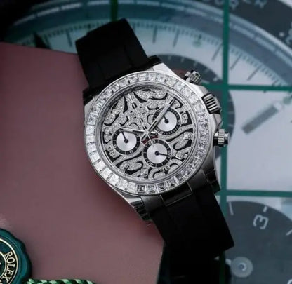 ROLEX DAYTONA EYE OF THE TIGER (SILVER