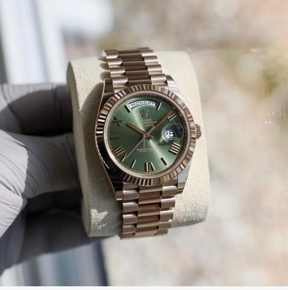 ROLEXX DAY DATE 40 EVEROSE GOLD