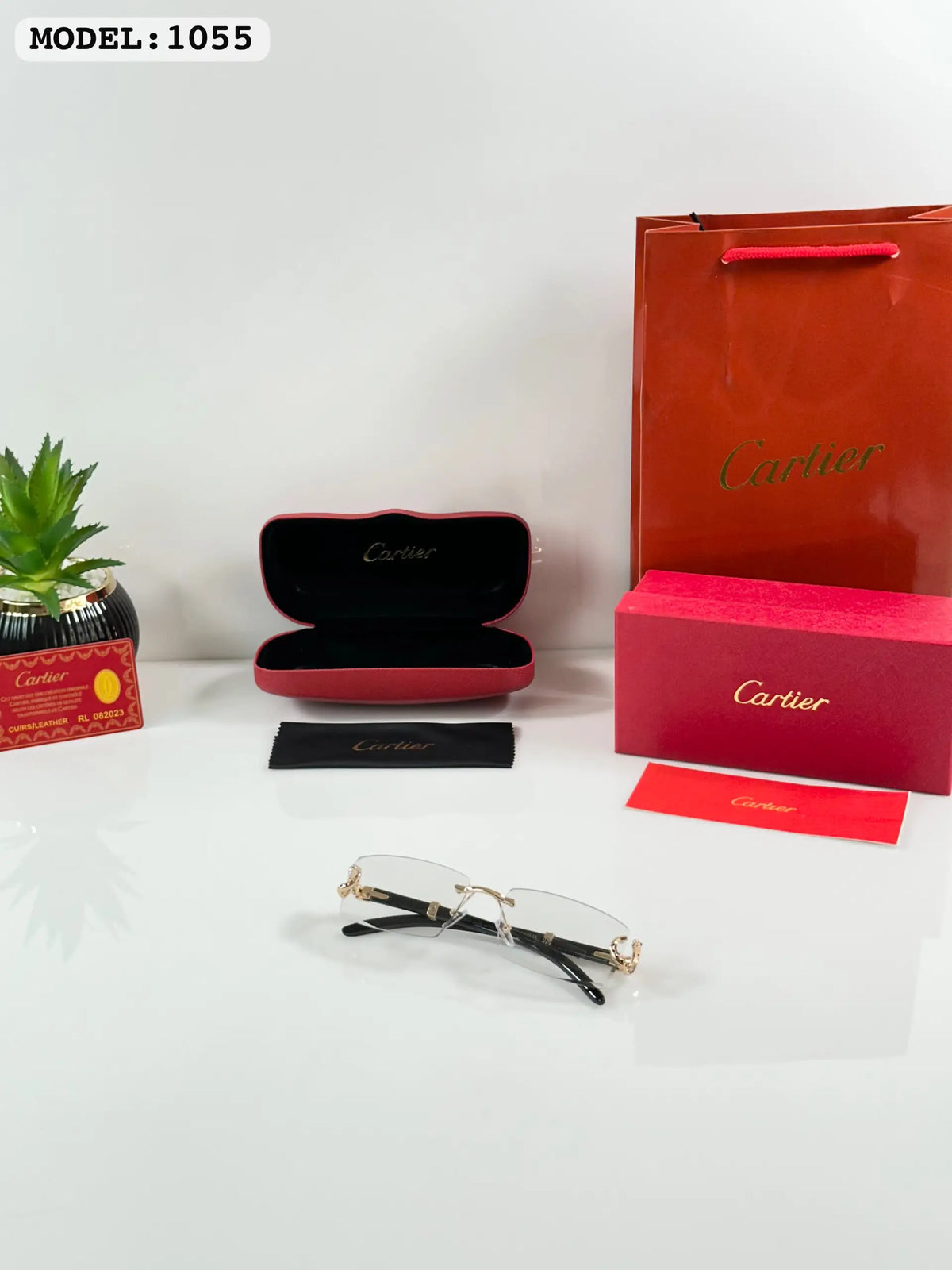 Cartierr 1055 Gold/Black