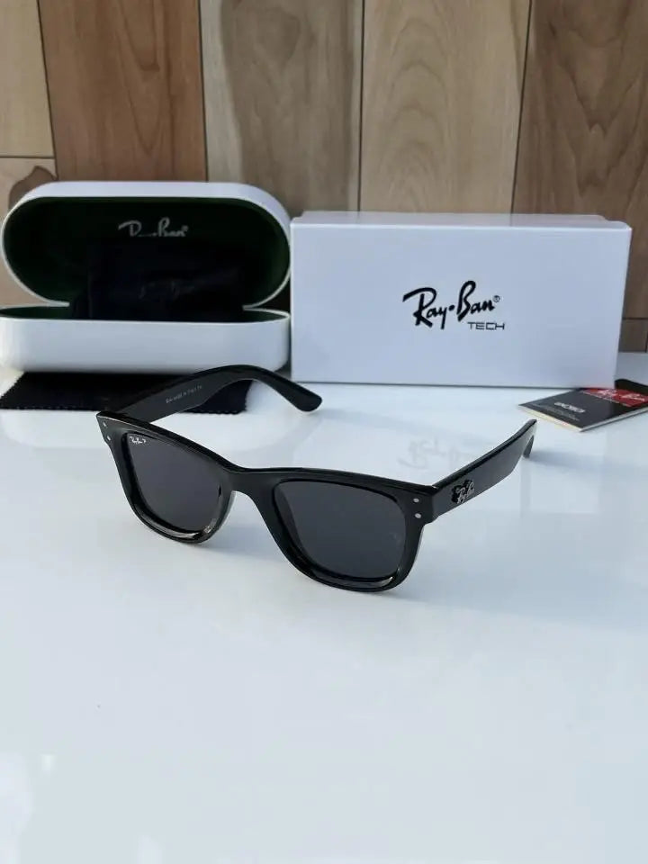 Raybann 0502 Glossy black (Reverse Model)