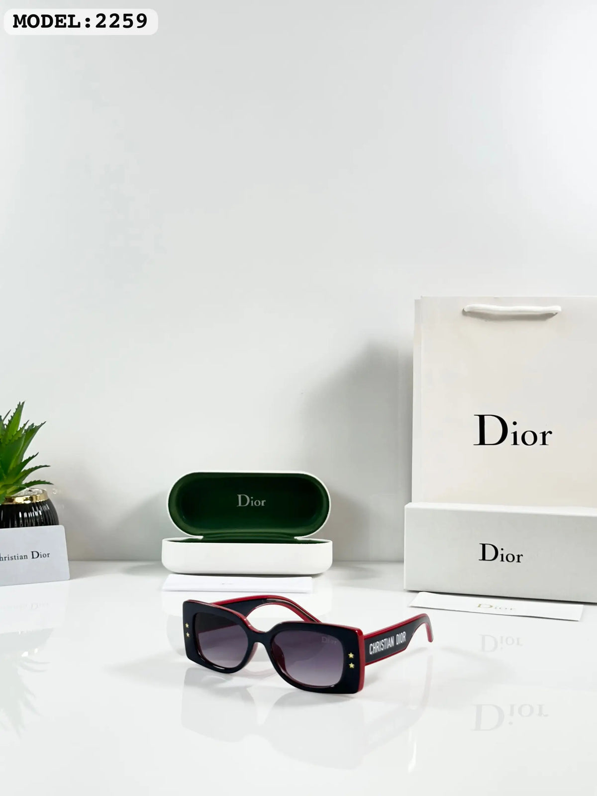 Diorr 2259 Black/Red