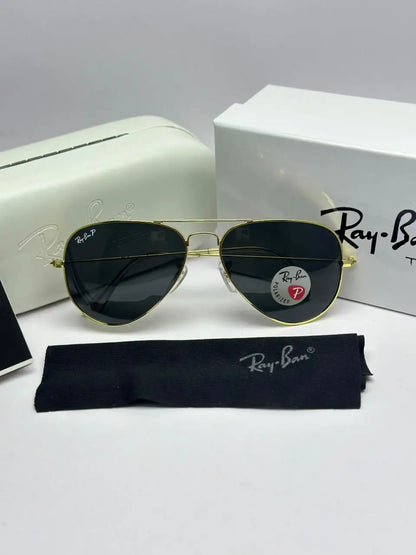 RB 3026 Gold Classic Aviators