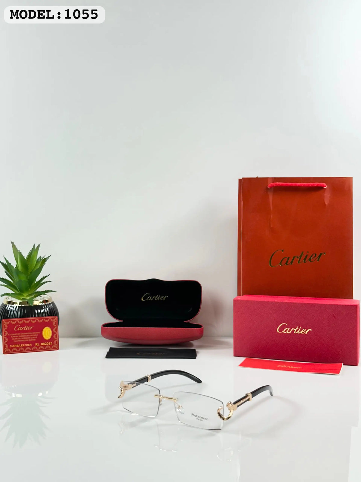 Cartierr 1055 Gold/Black