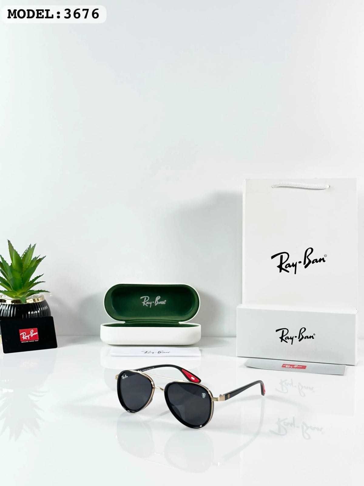 RayBann 3676 Gold Black