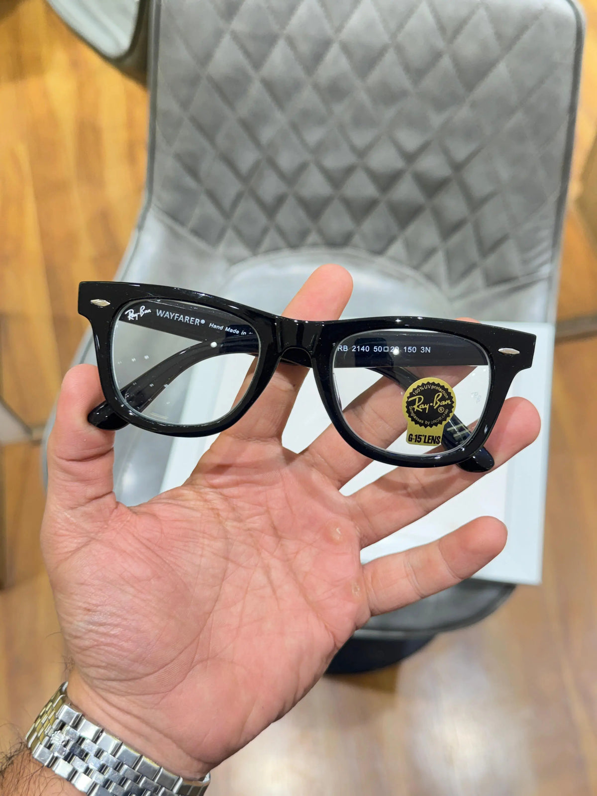 RayBann Black Premium Frame